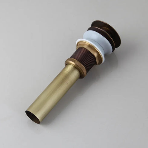 JULIO Vessel Sink & Gold Faucet