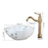 JULIO Vessel Sink & Gold Faucet