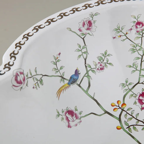 JULIO Vessel Sink & Gold Faucet