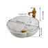 JULIO Vessel Sink & Gold Faucet