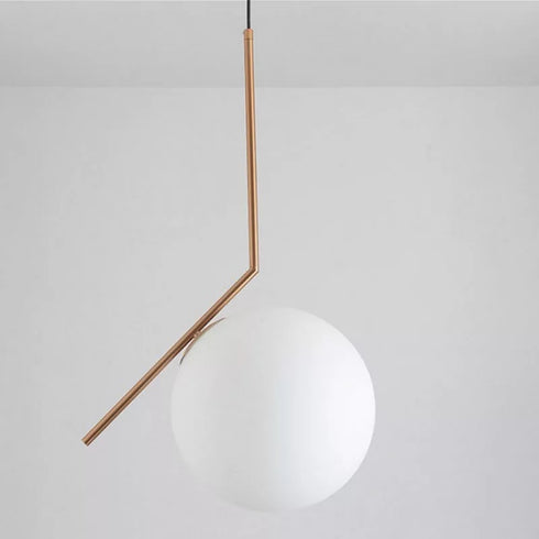 Bailey White Pendant Light
