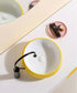 Yellow White Handmade Sink