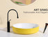 Yellow Round Vessel Sinks