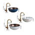Camillo Blue Vessel Sink