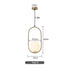 Bailey White Pendant Light